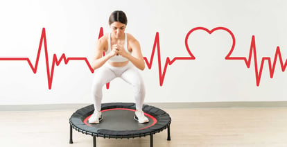 Jumping on trampolines improves cardiovascular health - Akrobat