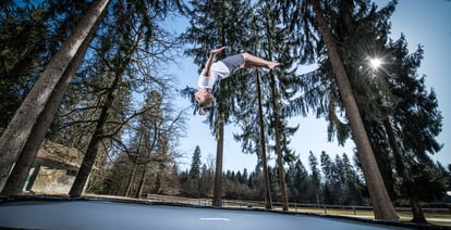 The best jumping mat for your trampoline - Akrobat