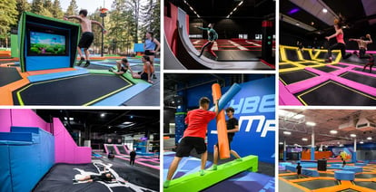 The most beautiful Akrobat Trampoline parks set up this year - Akrobat