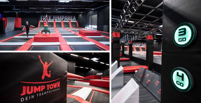 Jump Town Trampoline park - Case study | AKROBAT