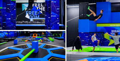 Cyber Jump Trampoline park - Case study  - Akrobat