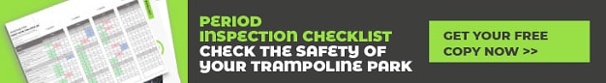 Period inspection checklist - check the safety of your Trampoline park. Akrobat
